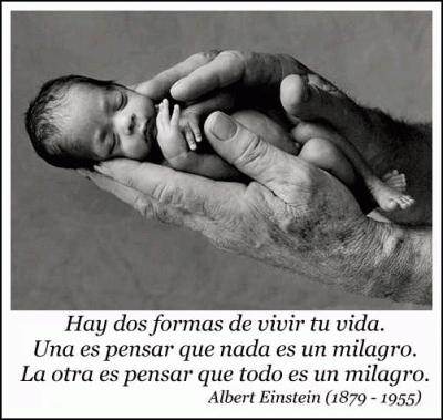 Esos peque&ntilde;os y grandes milagros.